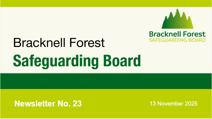 Bracknell Forest Safeguarding Board Newsletters Header